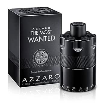 Azzaro The Most Wanted Eau de Parfum Intense - Woody & Seductive Mens Cologne - Fougere, Ambery & Spicy Fragrance for Date Night - Lasting Wear - Luxury Perfumes for Men